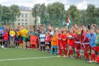 Finišavo LFF projektas „Pažink pasaulį futbolo aikštėje“