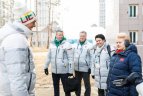 D.Grybauskaitė lankėsi olimpiniame kaimelyje.