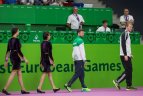 Europos žaidynės. Badmintono varžybų apdovanojimas.