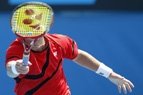 "Australia Open" antro rato vyrų vienetų dvikovos tarp Ričardo Berankio ir Davido Nalbandiano akimirkos